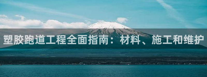 尊龙官网地址：塑胶跑道工程全面指南：材料、施工和维护